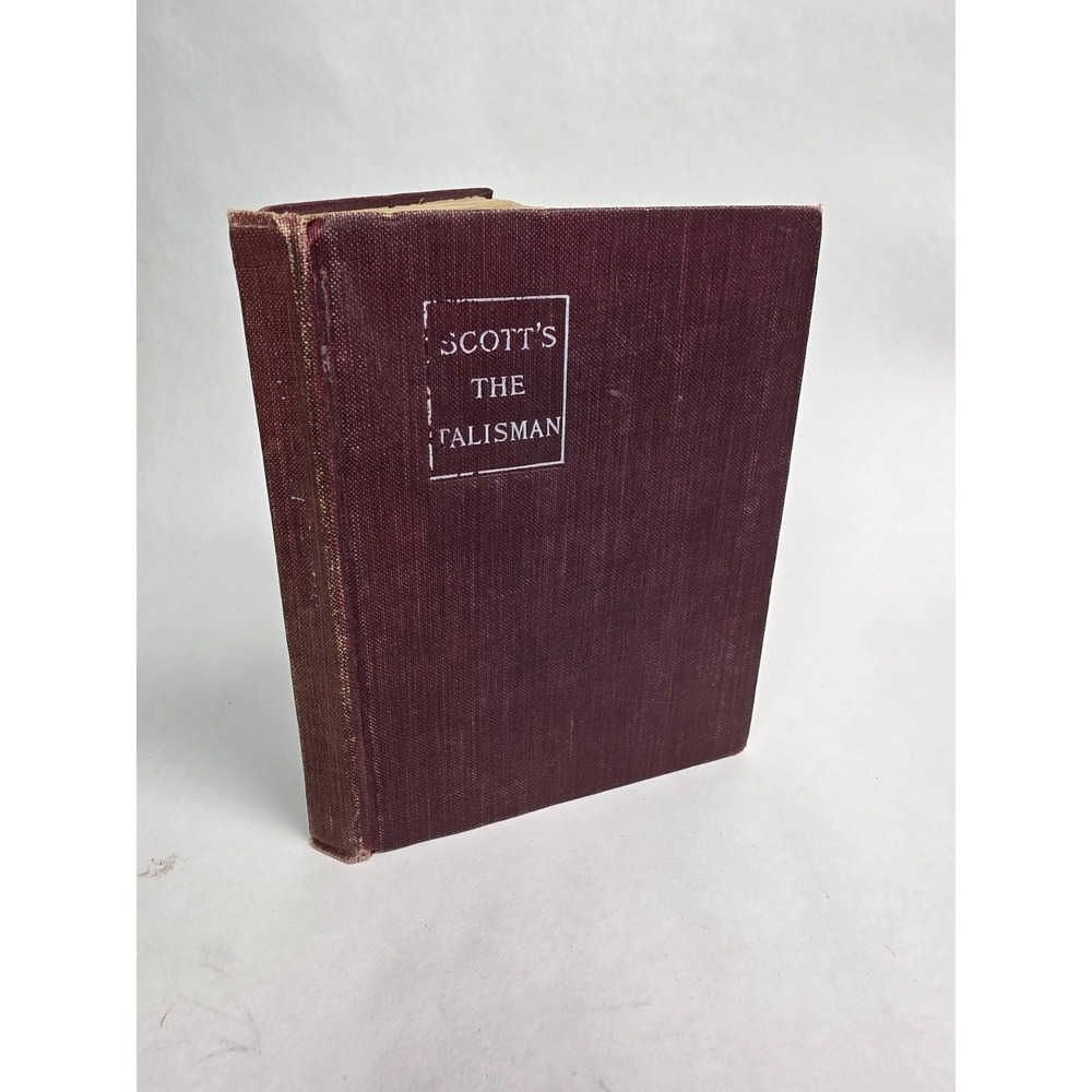 1907 Scott's The Talisman MacMillan pocket classic book‎